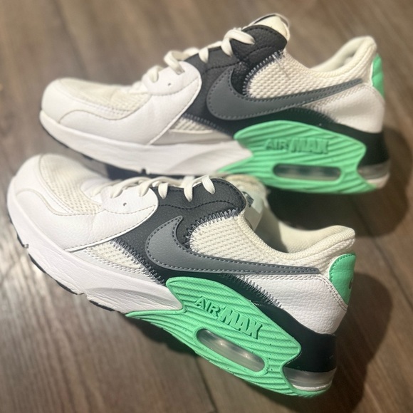 Nike Air Max Excee White Gray Green Men’s 8.5 Sneakers DM8346-100